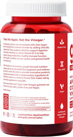 Goli Zero Sugar Trio - World's First 3-in-1 Pre, Post, Probiotic, Apple Cider Vinegar with Vitamin B12 and Probiotics, Ashwagandha & L-Theanine, Vitamin D Gummies, 90 Count (3-Bottle Set)
