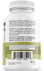 Liver Support - Natural Milk Thistle and Zinc Supplement - Helps Detox and Cleanse The Liver, Supports Digestive Health and Detoxification - 60 Veggie Capsules (30 Days Supply)