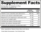 NutriBiotic - Cherry Electro-C Vitamin C & Electrolyte Powder, 8 Oz | 850 Mg Vitamin C Per Serving | Effervescent Electrolyte Recharge | Buffered & Highly Soluble | Non-GMO & Gluten Free