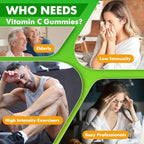 softbear Liposomal Vitamin C Gummies for Adults & Kids 1000mg, Chewable Vitamin C Supplement for Immune Support, Vegan/Organic/Sugar Free VIT C Gummies, Strawberry Flavor 120 Count