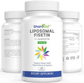 Liposomal Fisetin with Quercetin Supplements 1200 mg per Serving,High Absorption Polyphenols Antioxidants for Women,Men,Non-GMO,Gluten-Free,1 Bottle-60 Softgels