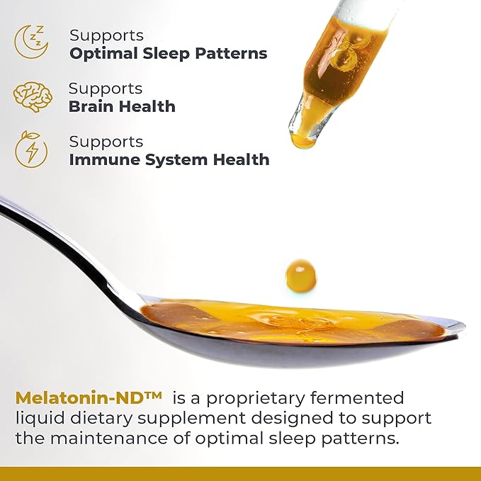 Premier Research Labs Melatonin-ND - Melatonin Liquid, Liquid Melatonin for Adults, Sublingual Melatonin Drops, Made with Organic Ingredients, Vegan Friendly - 2 Fl Oz (54 Servings)