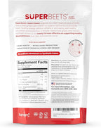 Humann SuperBeets Heart Chews, Beet Root Powder Support Energy Supplement, Nitric Oxide and Blood Pressure Support, Grape Seed Extract & Non-GMO, Heart Health, Pomegranate Berry Flavor, 120 Count