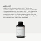 Momentous Magtein Magnesium L-Threonate 145mg, Apigenin Supplement, & L-Theanine Supplement - Supports Cognitive Function & Promotes Rest, Relaxation, & Focus - NSF Certified, GMO-Free, Gluten Free