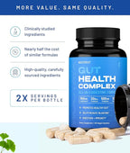 Nootrix Gut Health Complex Supplement | Probiotics for Gut Health, Colon Cleanse & Bloating Relief | Promotes Healthy Digestion | Digestive Enzymes, Postbiotics & Prebiotics | 90 Capsules