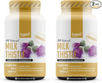 Fresh Nutrition Milk Thistle Capsules (10,000mg) (Pack of 2)