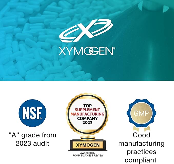 XYMOGEN MemorAll - Brain Support Supplement - Vitamins + Botanicals That Support Cognitive Function and Healthy Memory - Folate, Ginkgo, NAC, Phosphatidylserine, B12, B6, Huperzine A (60 Capsules)
