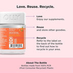 OLLY Heavenly Hair Gummy, Supports Healthy Hair, Keratin, Biotin, AMLA, Chewable Supplement, 30 Day Supply - 60 Count (Pack of 12)