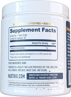 Nu-Creatine Pure Monohydrate to Support Muscle Growth & Recovery - Supports Cognitive Function - Maximize Your Performance and Workout - 5g per Serving - 50 Servings