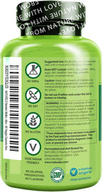 NATURELO Bariatric Multivitamin - One Daily with Iron - Supplement for Post Gastric Bypass Surgery Patients - Natural Whole Food Nutrition - 60 Veggie Capsules (Pack of 2)