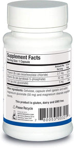 Biotics Research B6 B1 Plus Zinc Supplies Active Forms of B Vitamins, 5mg of Highly bioavailable Form of zinc, Aids in Activity of Over 300 Different zinc Dependent enzymes 90 Capsules