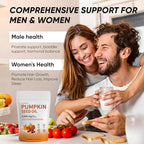 Pumpkin Seed Oil Capsules | 300 Softgels Pumpkin Seed Oil 2 in 1 with Saw Palmetto | Hair Growth＆Shedding Reduction | Plant-Based Formula | 3000mg Cold Pressed