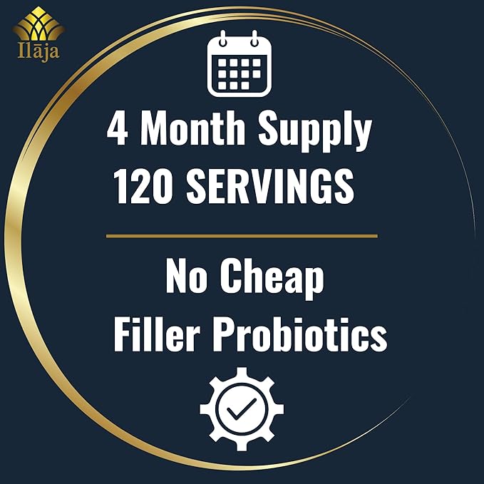 Spore Supreme Spore Based Probiotic 120 Capsule x 10 Billion / 4 Strain Formula - 4 Month Supply - No Refrigeration Needed, Acid Resistant Strains, Dairy Free