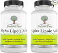 Simply Natures Pure Alpha Lipoic Acid 600mg 240 Veggie Capsules, Non-GMO Thioctic Acid 8 Month Supply