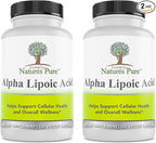 Simply Natures Pure Alpha Lipoic Acid 600mg 240 Veggie Capsules, Non-GMO Thioctic Acid 8 Month Supply