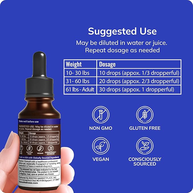 Grama Wellness Zzzzz Organic Sleep Aid Tincture – Non Habit Forming Nighttime Drops for Adults, Fast-Acting Liquid Sleep Aid for Deep Rest, Calm & Relaxation – Alcohol-Free, 1 fl oz