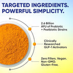 GLP-1 XLR8 Supplement for Weight Loss, Digestion, Constipation, Bloating Relief with Akkermansia 2.6 Billion AFU Live Prebiotic Probiotic Postbiotic Gut Health + Berberine for Women Men 360 Capsules