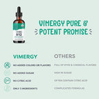 Vimergy Kids USDA Organic Liquid B12 – Promotes Physical Development & Cognitive Function* – Fast-Absorbing Immune Support* – Vegan, Non-GMO – 55 mL