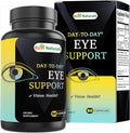 Best Naturals Day-to-Day Eye Support with Lutein, Zeaxanthin, Bilberry Extract, Astaxanthin, Lycopene, Carrot Powder 90 Veg Capsules