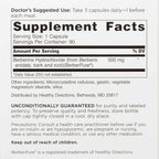 DOCTORS' PREFERRED Berberine Clinical Grade Supplement - Doctor Formulated | 1500 mg per Daily Serving | 180 Count