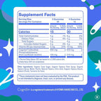 FIRST DAY Teen Brain & Focus Supplement Gummies Ages 13–18 | Study & Concentration Support with Cognizin® Citicoline & Phosphatidylserine | Vegan, Non-GMO, Caffeine-Free | 30-Day Supply