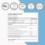 Supersmart Senolytic Complex (Advanced Formula) - with Fisetin, Quercetin, Bromelain - Patented Ingredients - Senolytic Supplement | Non-GMO & Gluten Free - 90 Vegetarian Capsules