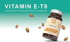 Unique Formula with All 8 Tocopherols and Tocotrienols Vitamin E– Contains no PAH’s, Heavy Metals, Contaminants or Preservatives - Certified Sustainable - Hair, Scars and Skin (60)