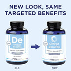 PRN Omega 3 Supplement - 240 Softgels, 60-Day Supply - Fish Oil Omega 3 Supplements with 1680 mg EPA & 560 mg DHA - rTG Omega-3 + Vitamin D for Skin, Joint, Brain, Eye & Heart Health