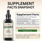 Liquid Vitamin B3 (as Niacinamide) Supplement - Non Flush Form of Niacin - Fast Absorption -Convenient Niacin Drops for Women and Men - 4 oz (120ml )