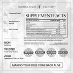 Formulation Factory Self Obsessed Shilajit Gummies for Men, Tongkat Ali + Fadogia Agrestis Supplement, Energy, Strength, Drive & Vitality Support, Natural Masculinity Formula, 60 Count (Pack of 1)