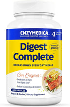 Enzymedica Digest Complete, Digestive Enzyme Formula, 30 Capsules