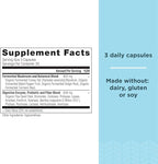 Ancient Nutrition Digestive Enzymes, Supports Gut Health, Promotes Healthy Digestive Function, 90 Ct