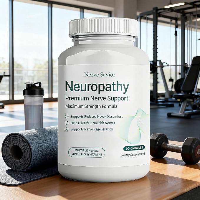for Neuropathy - 600mg Alpha Lipoic Acid + B Vitamins & Herbal Blend for Nerve Health, Natural Energy – 90 Capsules