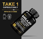 Shilajit 9-in-1 Capsules – Organic Himalayan Complex with Ashwagandha, Sea Moss, Turmeric & More – Vegan, Lab-Tested, Immune & Energy Support for Men & Women – 90 Capsules