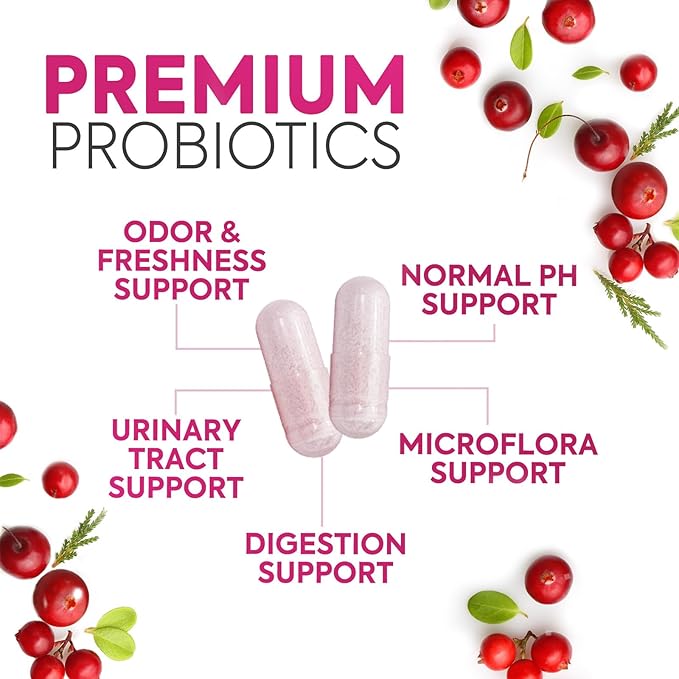 Probiotics For Women 60 Billion CFU Per Serving - Women's Probiotic For Digestive Health 16 Unique Strains - Daily Vaginal PH Balance & Feminine Health Support, Womens Probiotic - 120 Capsules