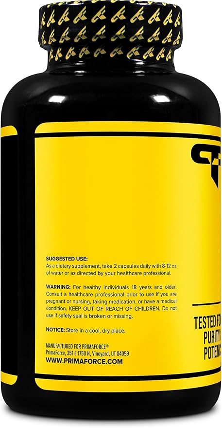 Primaforce Alpha Lipoic Acid 600mg Per Serving, 240 Capsules, 120 Servings