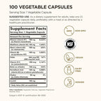 Solgar B-Complex "100", 100 Vegetable Capsules - Nervous System Support - Supports Energy Metabolism - Non-GMO, Vegan, Gluten Free, Dairy Free, Kosher - 100 Servings