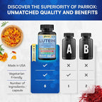 Lutein Supplement with Zeaxanthin, Ashwagandha, Saffron, Green Tea Extract, Glucomannan, Eye Vitamins for Adults, Vision Health Supplement, Plant-Based Formula for Daily Support (60 Caps)