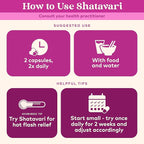 ORGANIC INDIA Shatavari Herbal Supplement - Supports Hormonal Balance, Immune and Inflammatory Response, Vegan, Gluten-Free, USDA Organic, Supports Reproductive Health - 90 Capsules