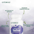 Ambrosial Iodine 5000mcg Tablets (Pack of 1-60 Tablets)