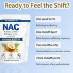 NAC Supplement 600mg | N-Acetyl Cysteine with NAD+ & Coconut Oil | Nicotinamide Complex | Non-GMO | 300 Count