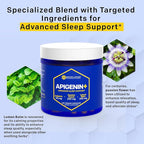 NATURAL STACKS Apigenin for Sleep + Magtech Magnesium Supplement Bundle - Supports Sleep & Brain Health* - 300 Total Capsules