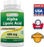 Best Naturals NAC 600 mg & Alpha Lipoic Acid 600 mg
