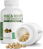 Bronson Maca Root Extra Lepidium Meyenii, Non-GMO, 120 Vegetarian Capsules