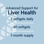 Life Extension Advanced Milk Thistle, silymarin, silybin, phospholipids, Promotes Healthy Liver Function, Gluten-Free, Non-GMO, 60 softgels