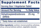 Life Extension DHEA 25 mg – Hormone Balance Supplement, Memory, Muscle Health, Bone Health, Men’s Health, Women’s Health, Gluten-Free, Non-GMO, Vegetarian, 100 Dissolve-in-Mouth Tablets