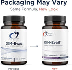 Designs for Health DIM-Evail - 100mg Diindolylmethane Supplement - Enhanced Absorption Technology DIM Supplement - May Support Healthy Estrogen Metabolism - Gluten Free + Non-GMO (60 Softgels)