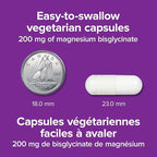 Magnesium Bisglycinate 200 mg Capsules