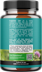 Natures Craft Liver Cleanse Detox & Repair 180 Capsules - Herbal Liver Support Milk Thistle Supplement - Silymarin Milk Thistle Supplements with Dandelion Root, Choline, Beetroot & Artichoke Extract