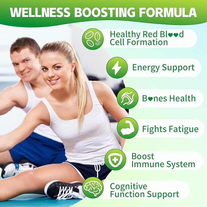 Pack of 2 Iron Gummies for Women & Men, Iron Supplement Plus Calcium, Zinc, Folate & Vitamin B12, C, B6 - Energy Support, Immune Health, Pineapple Flavor, 120 Count